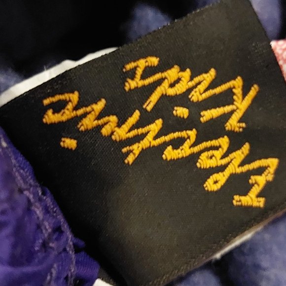 NWT *VINTAGE* Kids Fleece lined wind pants - Picture 2 of 4